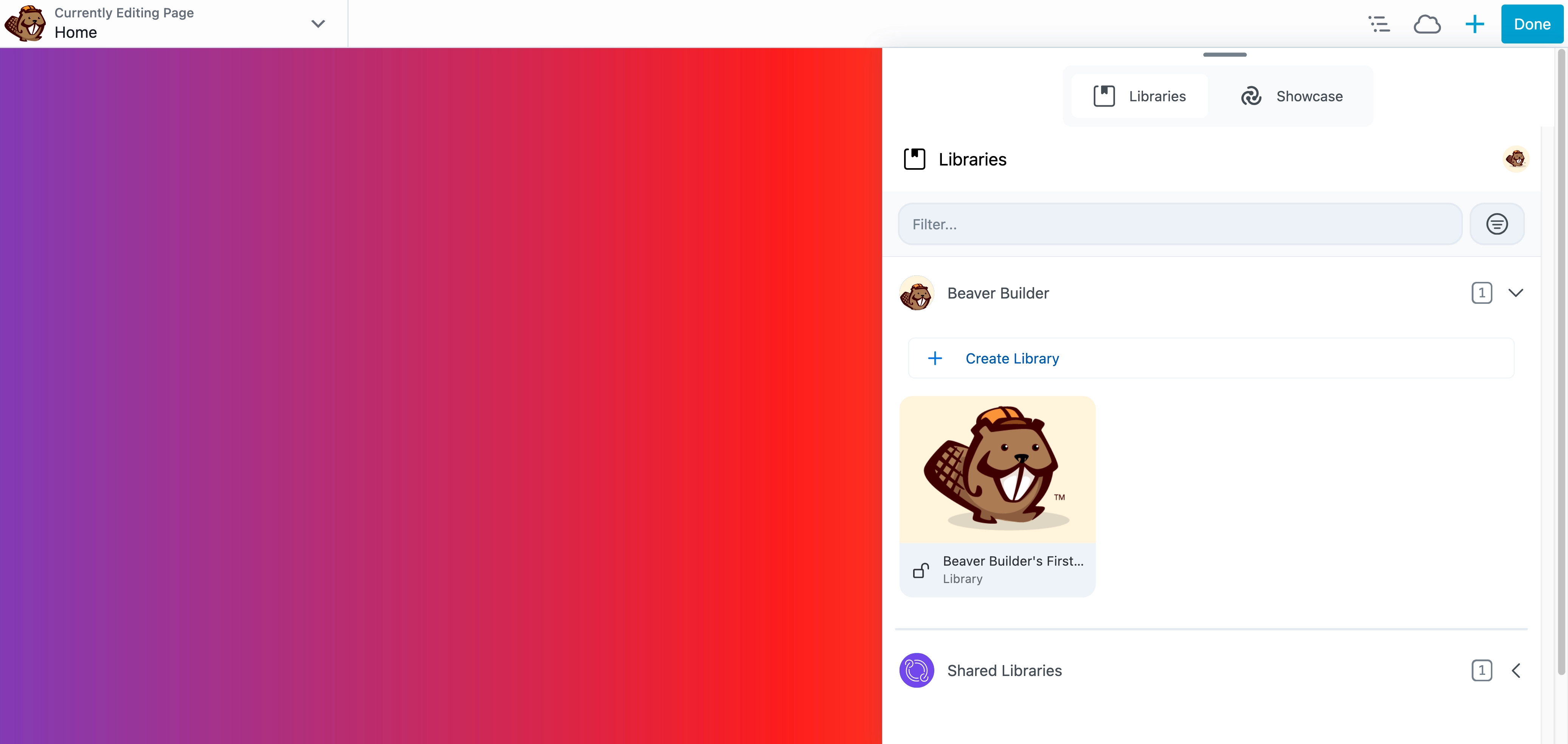 Beaver Builder Cloud